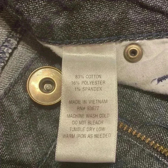 City Street Size 9 Jeans Demin Blue in Color - Picture 4 of 7